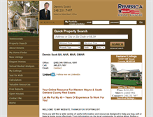 Tablet Screenshot of dscott.remerica.com